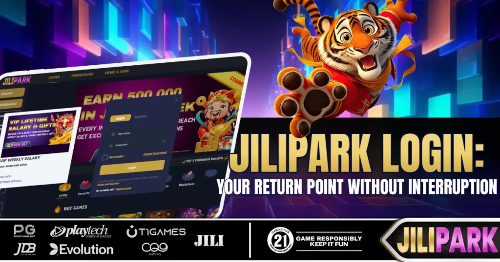Jilipark Login Your Return Point Without Interruption