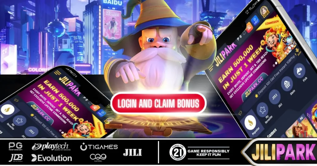 Jilipark Login and Claim Bonus